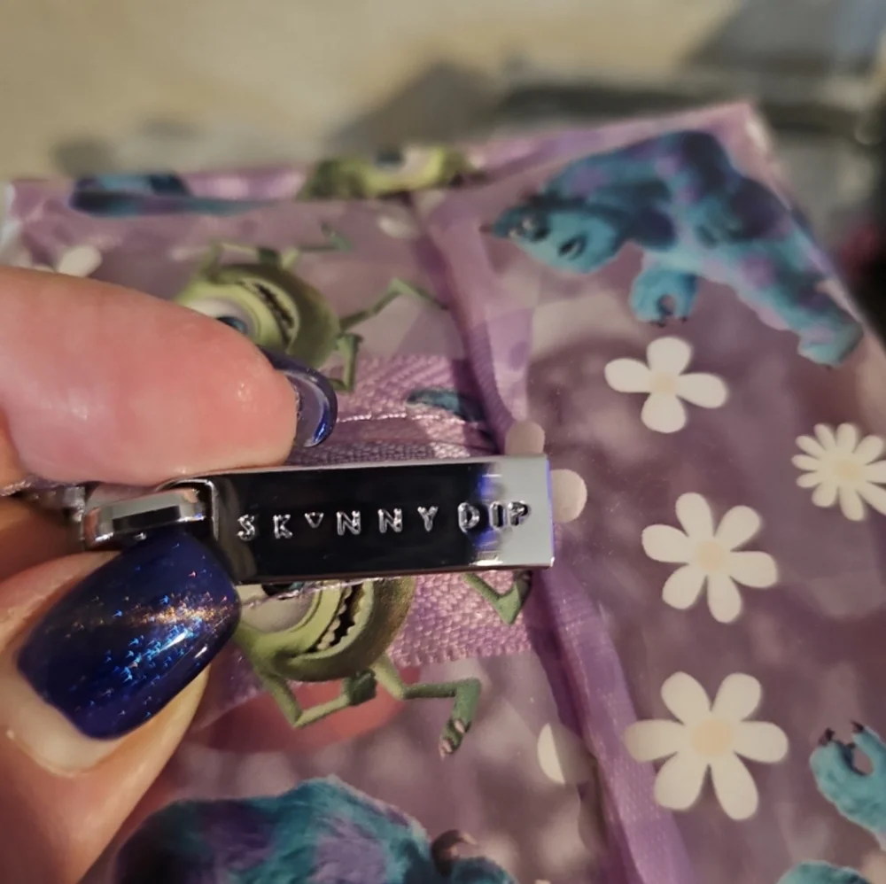 Skinny Pop Disney Makeup Bag Set - Monsters, Inc. & 101 Dalmatians